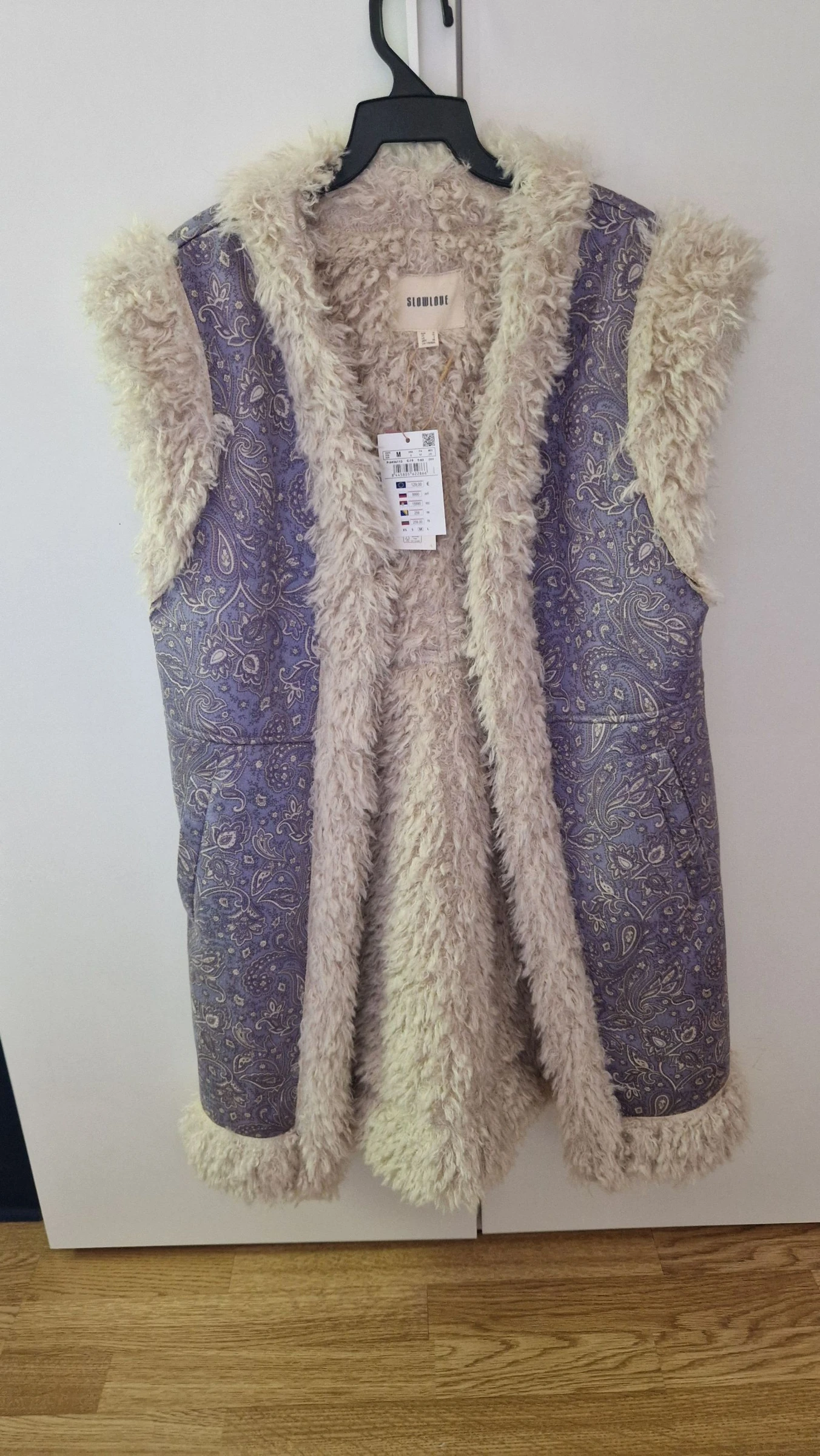 Dubbelzijdige vest van synthetische wol SLOWLOVE M NIEUW – photo 2